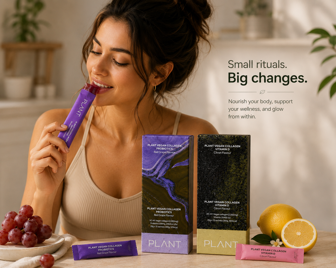 Glow Stack Duo - Vitamin D Collagen + Probiotics Collagen