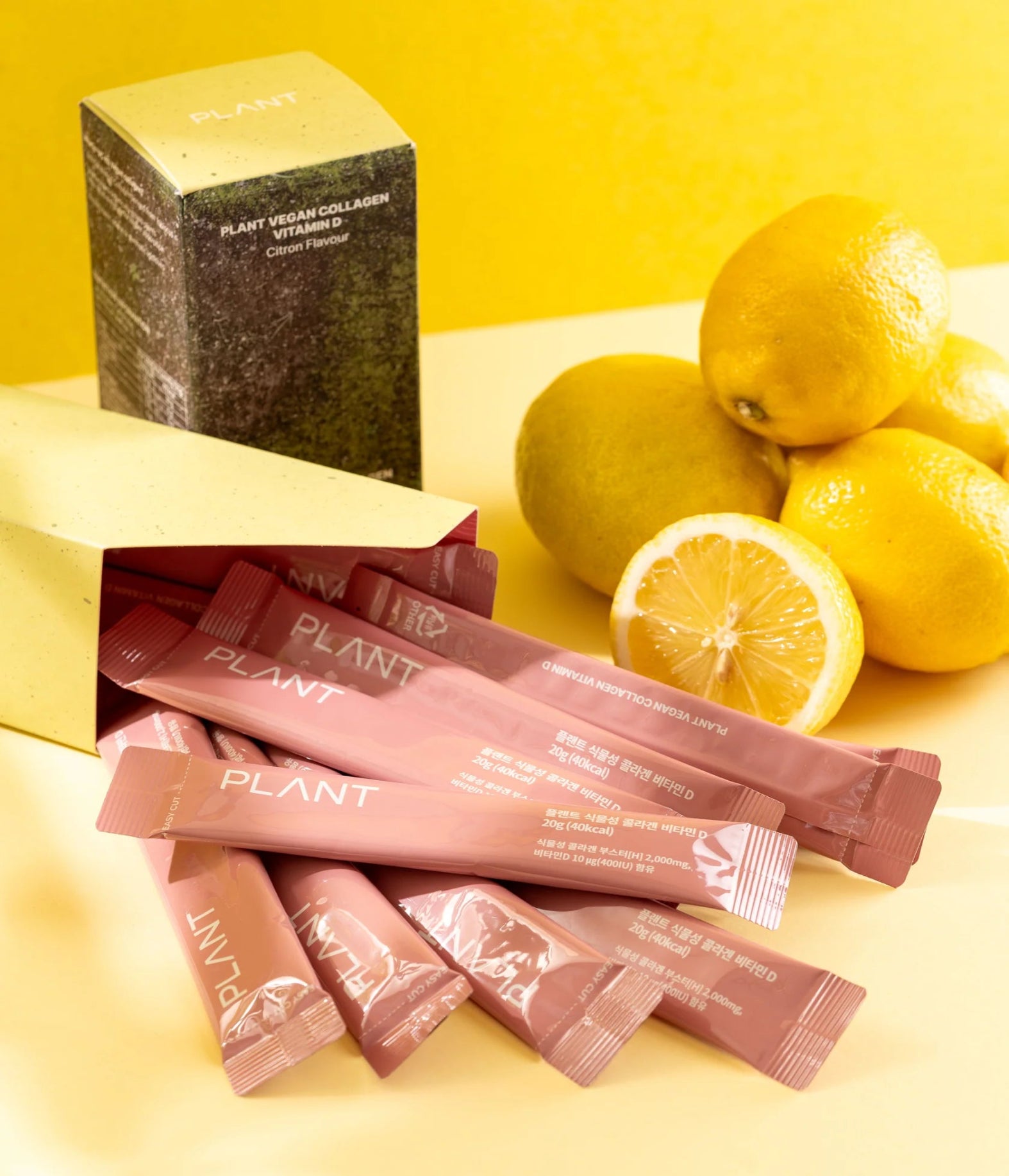 Vitamin D Collagen Citron Flavor - 15 Jelly Sachets