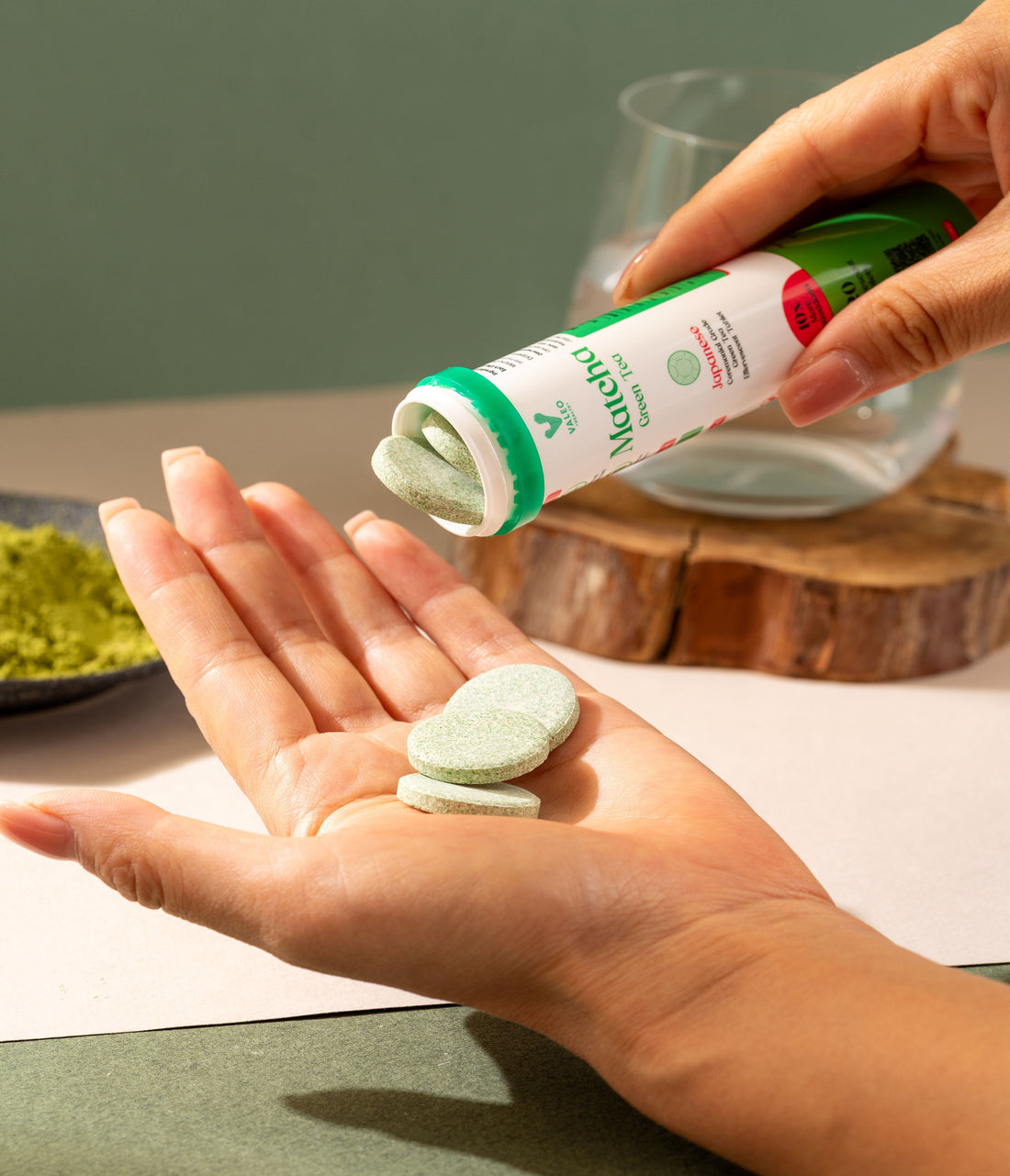 Matcha Green Tea Effervescent Tabs