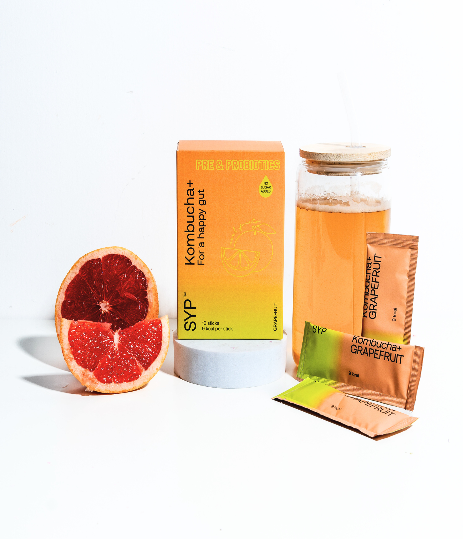 Kombucha+ Grapefruit
