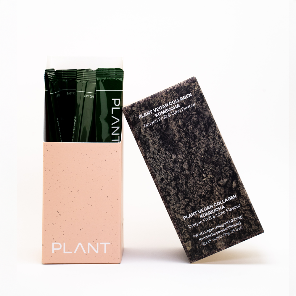 Kombucha Collagen Dragon Fruit & Lime Flavor- 15 Powder Sachets